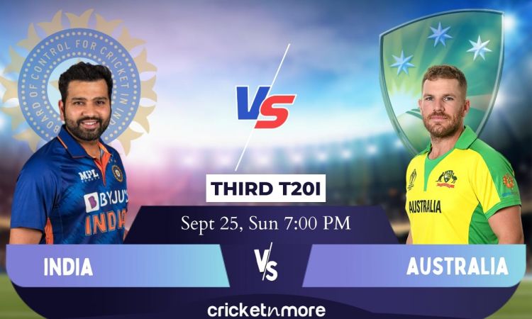 Cricket Image for India vs Australia, 3rd T20I - Cricket Match Prediction, Fantasy XI Tips & Probabl