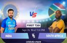 India vs South Africa, 1st T20I - Cricket Match Prediction, Fantasy XI Tips & Probable XI