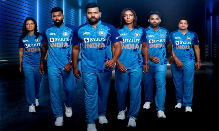 Cricket Image for BCCI, MPL Sports Unveils New Jersey For India Men's & Women's T20I Team