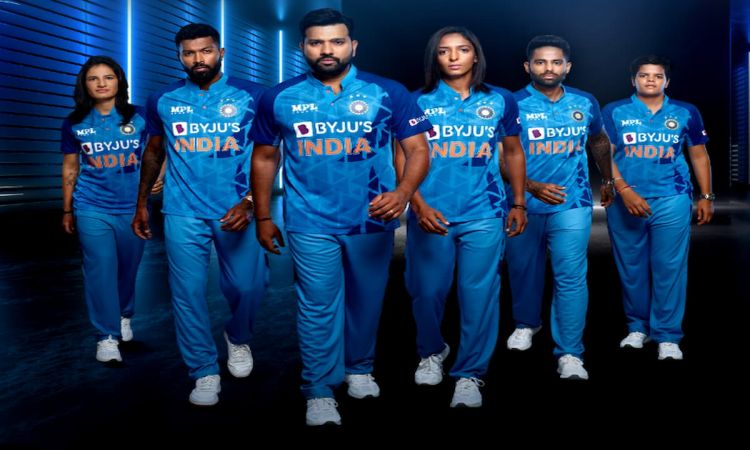 BCCI unveils India's new jersey ahead of T20 World Cup 2022