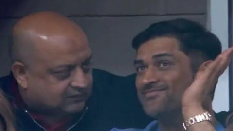 Cricket Image for यूएस ओपन में हुई फैंस की चांदी, वायरल हो रहा है एमएस धोनी का VIDEO