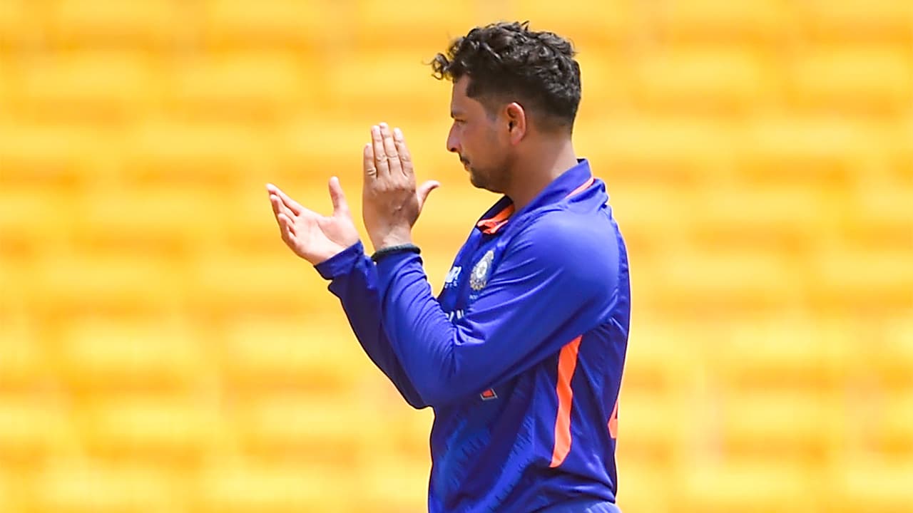 INDA vs NZA : Kuldeep Yadav's hatrick helps India A beat New Zealand A by 4 wickets INDA vs NZA : Kuldeep Yadav's hatrick helps India A beat New Zealand A by 4 wickets