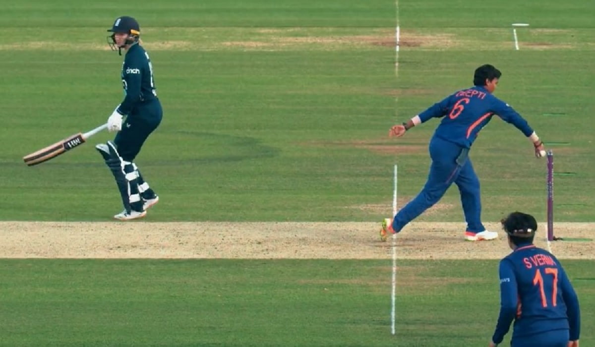 Cricket Image for Lydia Greenway Questions The Way Deepti Ran Out Charlie To Seal An Indian Victory
