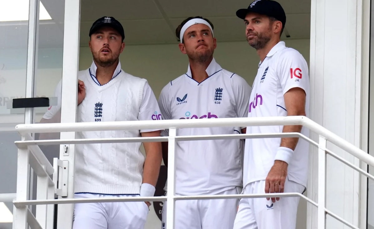 Cricket Image for Nasser Hussain Compliments England Pace Duo James Anderson & Stuart Broad