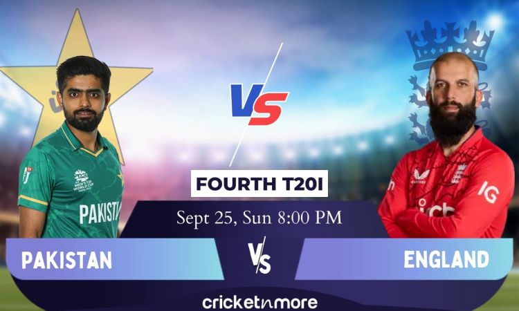 Cricket Image for Pakistan vs England, 4th T20I - Cricket Match Prediction, Fantasy XI Tips & Probab