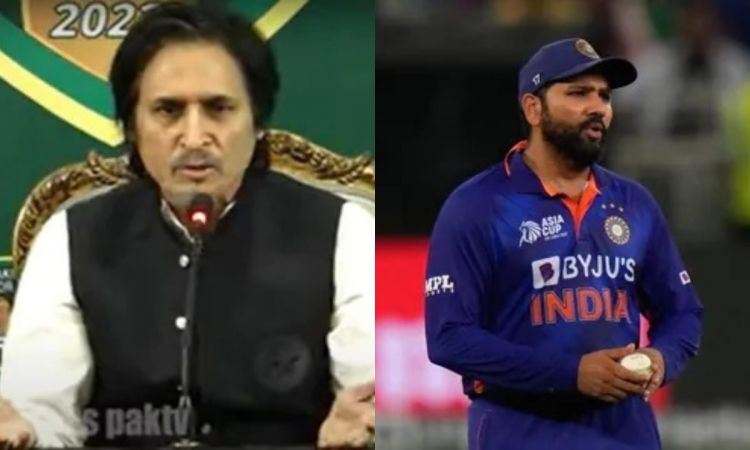 Cricket Image for टीम इंडिया हुई एशिया कप से बाहर, तो रमीज़ राजा ने दिया जलने वाला रिएक्शन