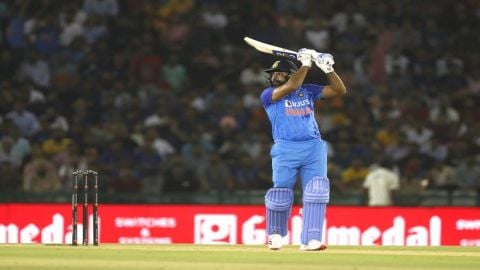 IND vs AUS: Rohit becomes leading six-hitter in T20Is, surpasses Guptill