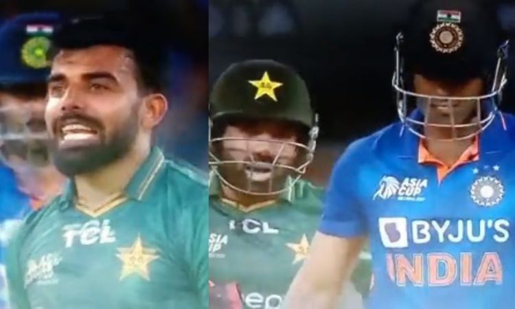 Cricket Image for VIDEO : शादाब-रिज़वान ने किया SKY को स्लेज़, सूर्या ने कुछ ऐसा दिया रिएक्शन