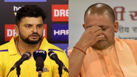 Cricket Image for योगी जी बोले- 'सुरेश रैना बेशक संन्यास ले लिया लेकिन अभी बहुत क्रिकेट बाकी था'