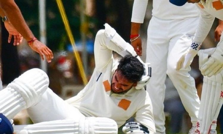 Cricket Image for Venkatesh Iyer 'Fine' After Being Hit With A Wild Throw In Duleep Trophy