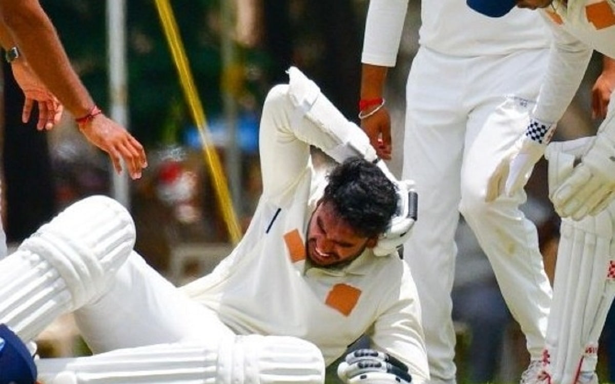 Cricket Image for Venkatesh Iyer 'Fine' After Being Hit With A Wild Throw In Duleep Trophy