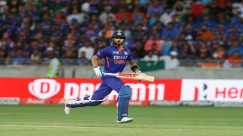 Asia Cup 2022: Virat Kohli's fifty helps India Post a total on 181/7