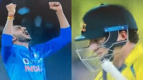 Cricket Image for अक्षर बने पहेली, टिम डेविड को सीधी गेंद पर किया क्लीन बोल्ड; देखें VIDEO