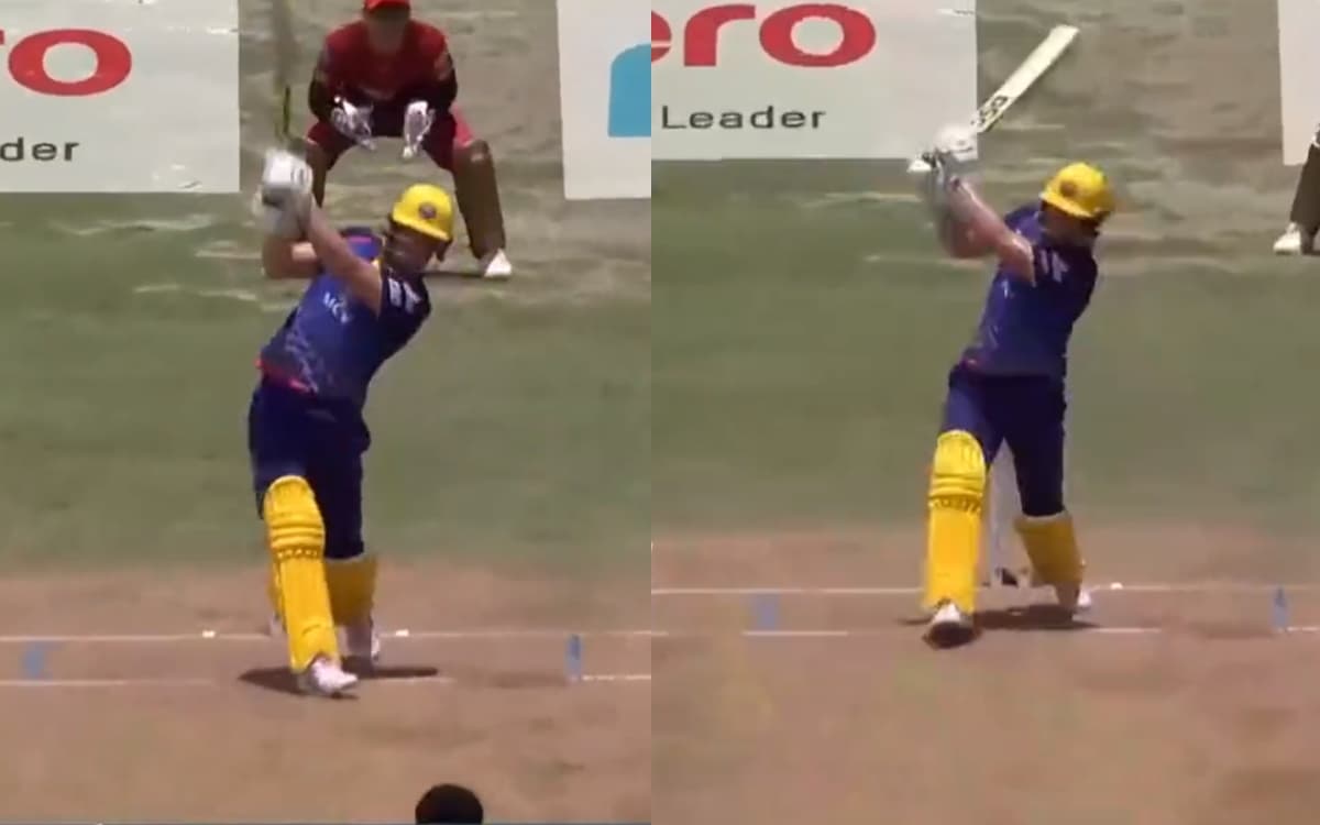 Cricket Image for 6,4,6,4: डेविड मिलर ने दिखाया किलर अवतार, 4 गेंदों पर जड़े 20 रन; देखें VIDEO