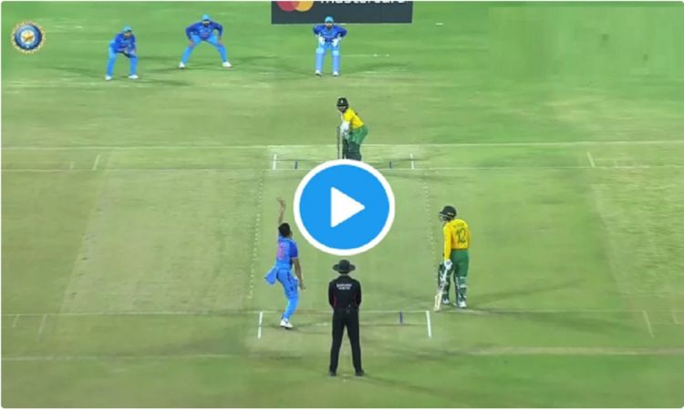 Cricket Image for WATCH: Deepak Chahar & Arshdeep Rattle South African Batters As India Reduced The 