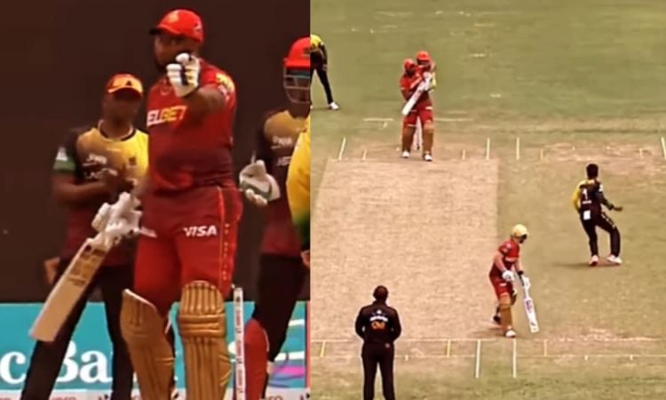 Cricket Image for क्या लाइव मैच में भिड़ गए कीरोन पोलार्ड और राशिद खान? देखें VIRAL VIDEO