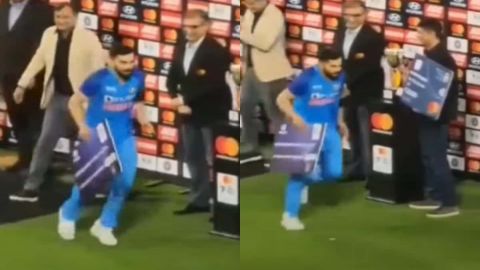 Cricket Image for ये क्या कर रहे थे विराट कोहली, जंगल में लगी आग की तरह फैल रहा है VIDEO