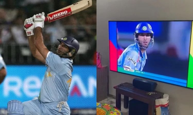 Watch Yuvraj Singh Relieve His Historic Six 6s With 8 Month Old Child
