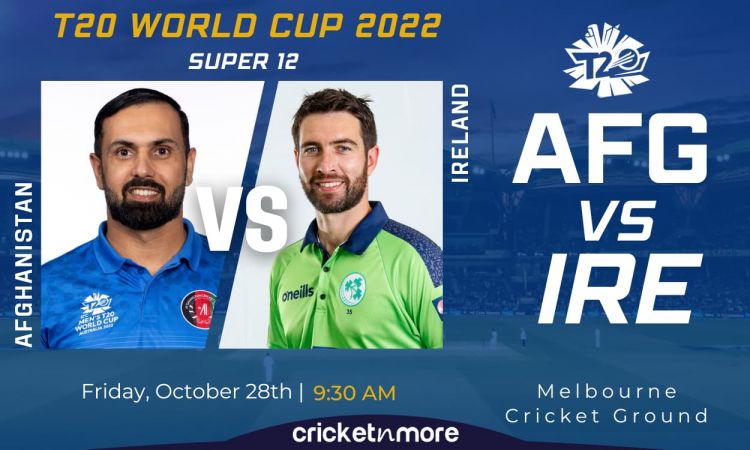 Cricket Image for Afghanistan vs Ireland, Super 12, T20 World Cup - Match Preview, Cricket Match Pre