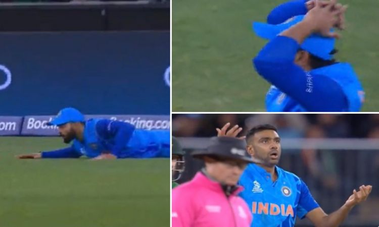 Cricket Image for Ashwin And Rohit Sharma Shocked After Virat Kohli Put Down Simple Catch