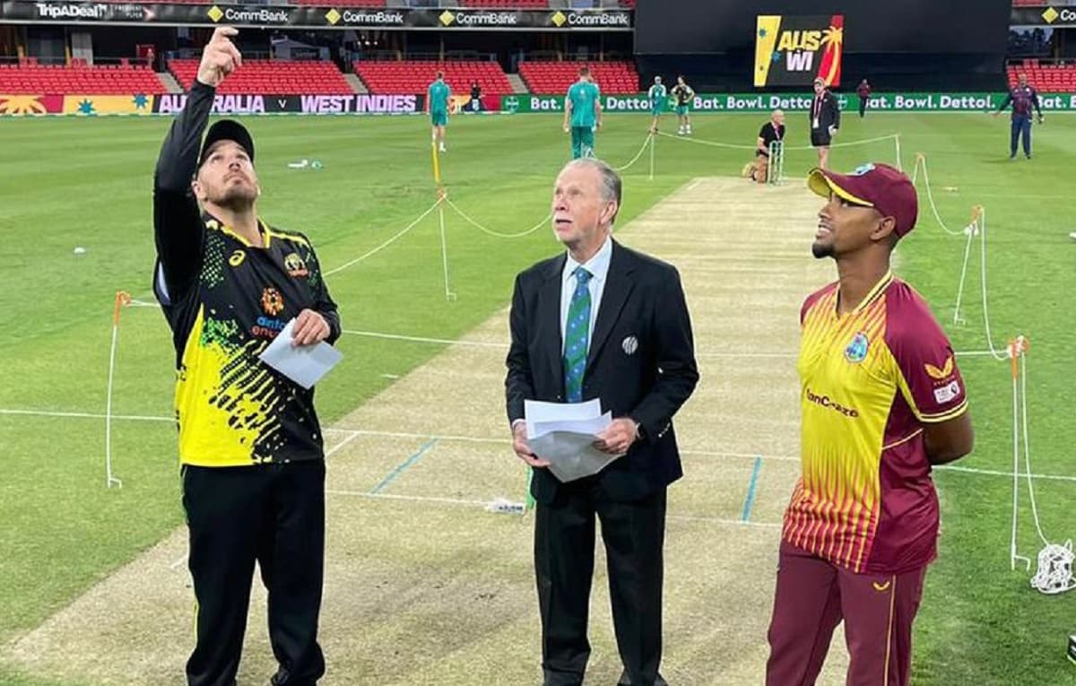 Australia opt to bowl first against West Indies in first t20i