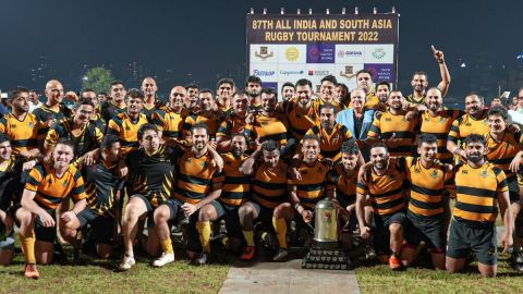 Bombay Gym rally to down Army in final of All India & South Asia Rugby Championship