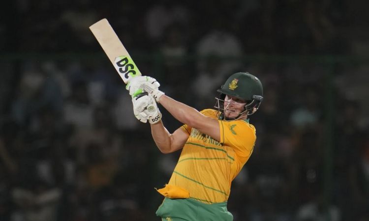  David Miller completes 100 sixes in T20I Became the first South African cricketer to do so