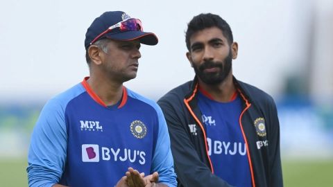 Rahul Dravid Jasprit Bumrah