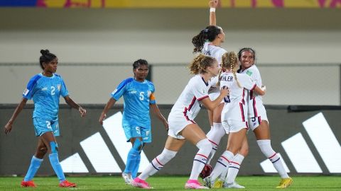 India Suffer 0-8 Defeat Against USA In FIFA U-17 Women's World Cup Opener