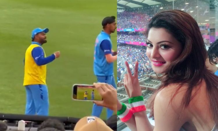Cricket Image for Fans Tease Rishabh Pant By Naming Bollywood Actress Urvashi Rautela