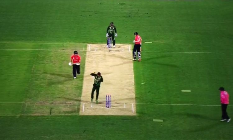 Cricket Image for Haris Rauf Missed A Simple Run Out Shadab Khan Angry