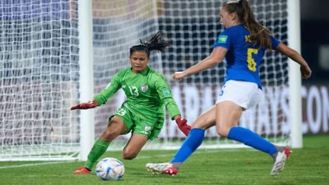 Hosts India bow out of FIFA U-17 Women's World Cup after losing to Brazil