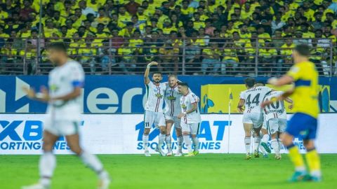 ISL 2022-23: Petratos hat-trick stuns Kerala Blasters as ATK Mohun Bagan win seven-goal epic