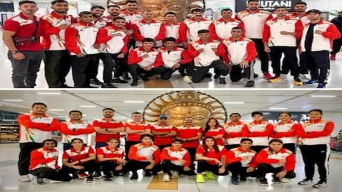 Indian contingent leaves for Amman to compete in ASBC Elite Boxing Championships