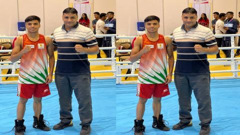 नेशनल गेम्स : अंकित शर्मा ने 2 खेलों में असफल होने के बाद बॉक्सिंग में बनाई पहचान