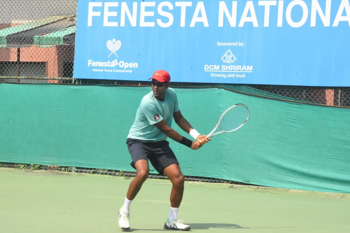 नेशनल टेनिस चैंपियनशिप: विष्णु वर्धन ने प्रज्वल देव को हराकर क्वार्टर फाइनल में किया प्रवेश