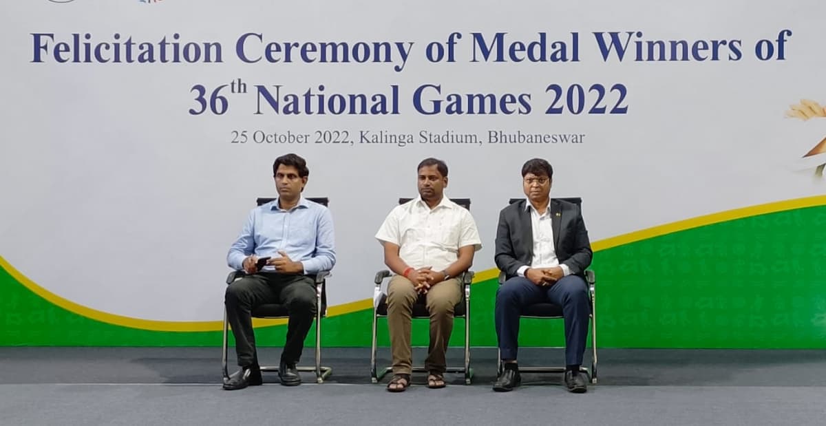 ओडिशा ने 100 नेशनल गेम्स के पदक विजेताओं को नकद पुरस्कार से किया सम्मानित