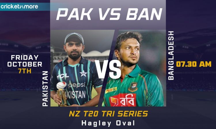 Cricket Image for Pakistan vs Bangladesh, Tri-Nation Series, 1st T20I - Cricket Match Prediction, Fa