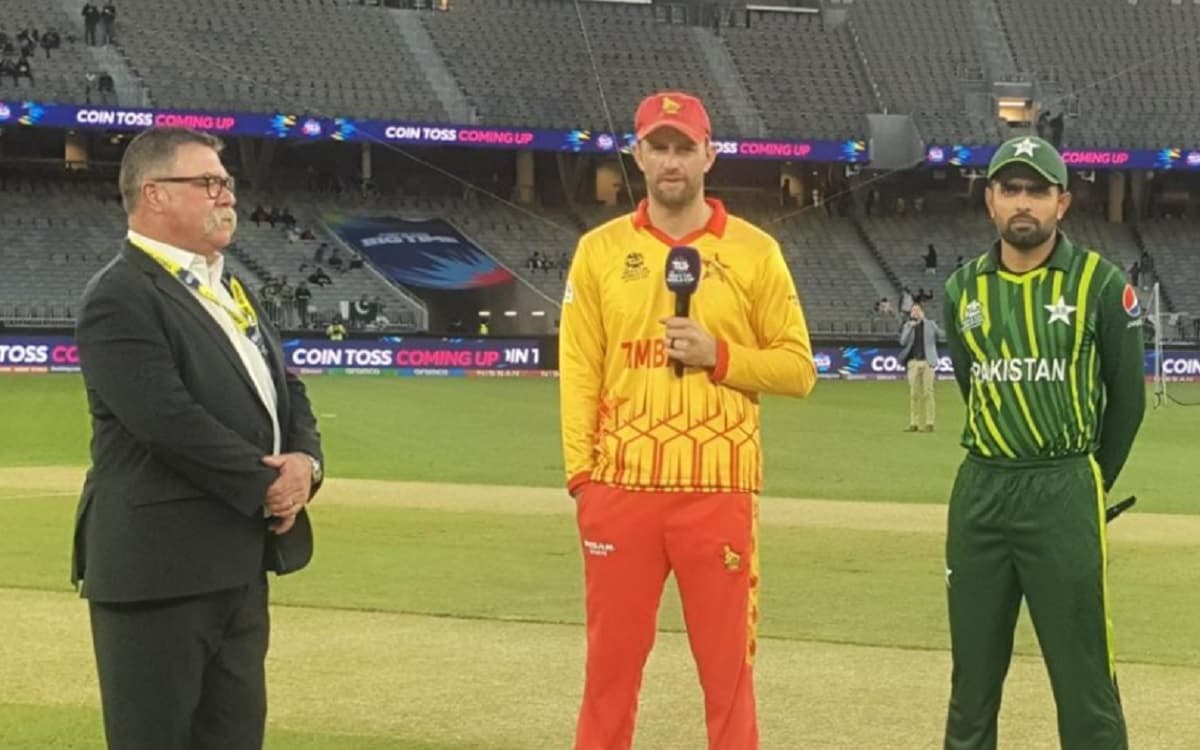 T20 World Cup 2022 Zimbabwe won the toss and decided to bat first against Pakistan
