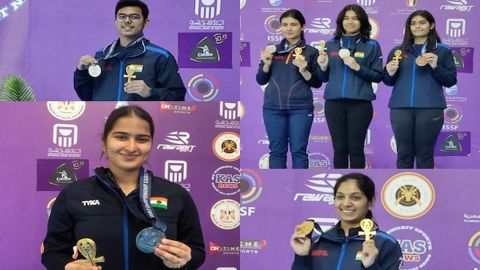 Ramita crowned 10m air rifle junior women's world champion