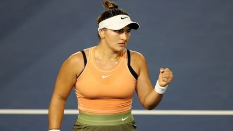 सैन डिएगो ओपन: एंड्रीस्कू ने सेमसोनोवा पर जीत के साथ अभियान की शुरुआत की