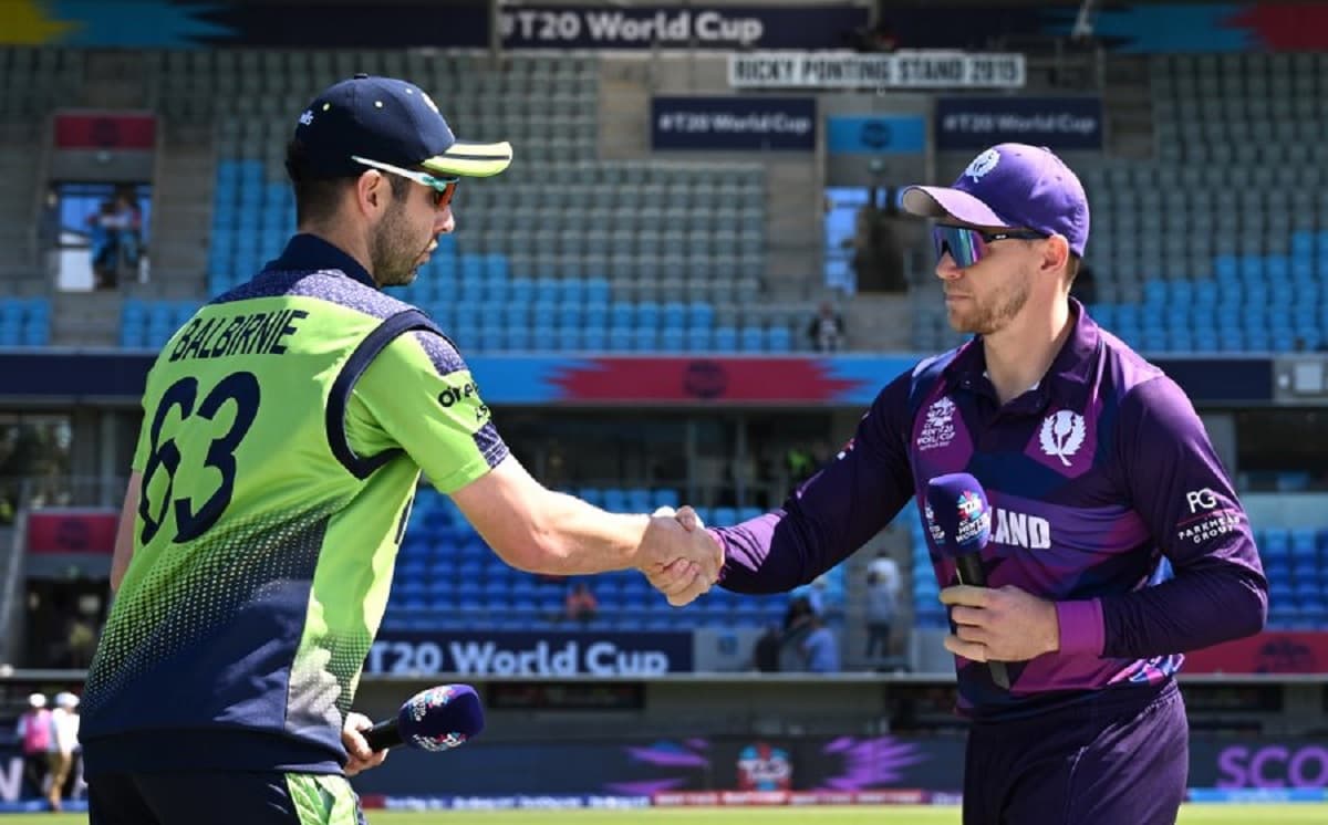 T20 World Cup 2022 Scotland opt to bat first against Ireland 