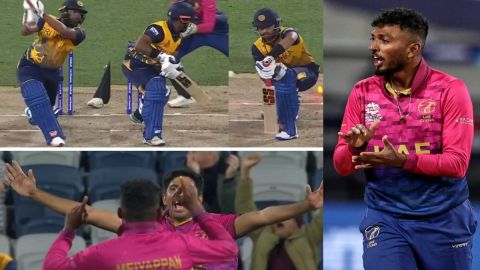 Cricket Image for T20 World Cup Hat Trick For Karthik Meiyappan Watch Video