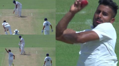 Cricket Image for Umran Malik Cracking Yorker Like Jasprit Bumrah And Jofra Archer Irani Trophy 