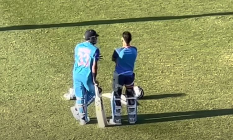 Cricket Image for Virat Kohli Chat With Hardik Pandya Vimal Kumar Share Video