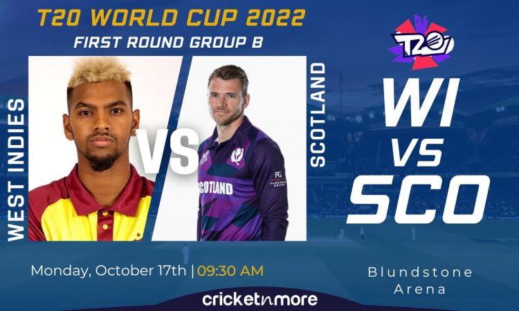 West Indies vs Scotland, T20 World Cup, Round 1 - Cricket Match Prediction, Where To Watch, Probable