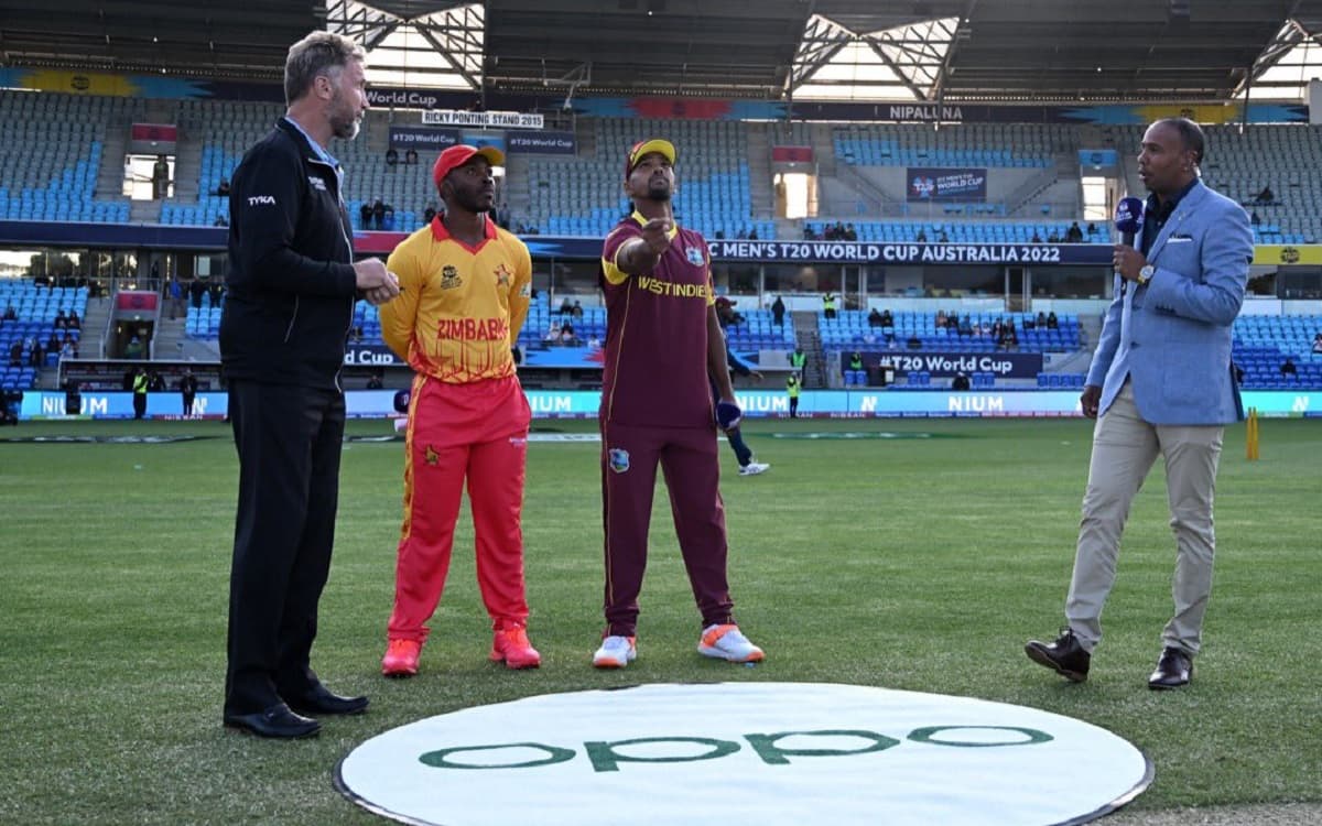 t20 world cup 2022 West Indies opt to bat first against Zimbabwe