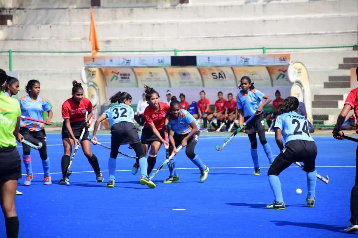 Women's U-16 hockey league: MP academy, SAI, Odisha Naval Tata centre ...