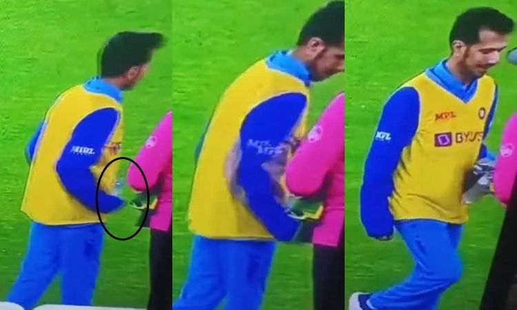  Yuzvendra Chahal Fun Moment With Umpire During Ind Vs Sa Match T20 World Cup