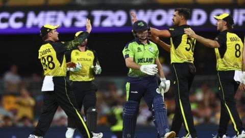 Australia Beat Ireland By 42 Runs In Super 12 Match; Lorcan Tucker's Valiant 71* Goes In Vain